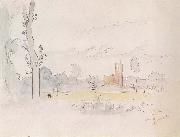 French Landscape, Carl Larsson